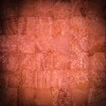 Reddish stone mosaic Royalty Free Stock Photo