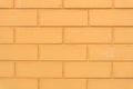 The reddish yellow brick wall texture Royalty Free Stock Photo