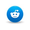 Reddit icon, simple style