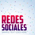 Redes Sociales, Social Networks spanish text