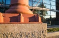 Redeveloped old Dublin Gas Works building Royalty Free Stock Photo