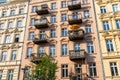 Redeveloped old residential construction in Berlin Royalty Free Stock Photo