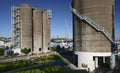 Renovation of docklands modified into famous traveler attraction of Silo Park and yachts on Wynyard Quarter waterfront, Auckland