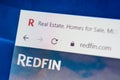 Redfin.com Web Site. Selective focus. Royalty Free Stock Photo
