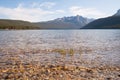 Redfish Lake and Sawtooth Mountains in Idaho Royalty Free Stock Photo