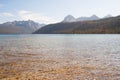 Redfish Lake and Sawtooth Mountains in Idaho Royalty Free Stock Photo