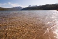 Redfish Lake and Sawtooth Mountains in Idaho Royalty Free Stock Photo