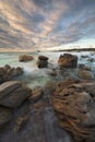 Redgate beach sunset Royalty Free Stock Photo