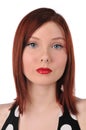 Redhead young woman