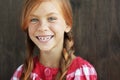 Redheaded child Royalty Free Stock Photo