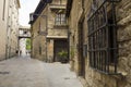 Redin street in Pamplona, Navarra Royalty Free Stock Photo