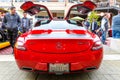 Redmond, WA - April 29, 2017: Exotic car show at Redmond Town Center