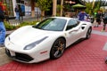 Redmond, WA - April 29, 2017: Exotic car show at Redmond Town Center