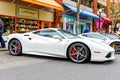 REDMOND, WA - APRIL 29, 2017: Exotic car show at Redmond Town Center