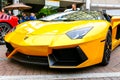 REDMOND, WA - APRIL 29, 2017: Exotic car show at Redmond Town Center