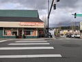 Redmond, WA USA - circa March 2021: Street view of a Minuteman Press shop, offering design, print, and marketing services