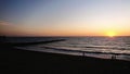 Redondo Beach Coastline sunset California USA