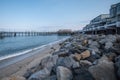 Redondo Beach Pier Early Morning Royalty Free Stock Photo