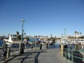 Redondo Beach Pier Walkway Royalty Free Stock Photo