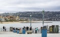 Redondo Landing Pier, Redondo Beach, California, United States of America, North America Royalty Free Stock Photo