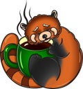 Red panda sweet tea