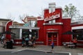 Reds Drive In restaurant at Dollywood theme park in Sevierville, Tennessee Royalty Free Stock Photo