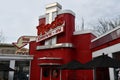 Reds Drive In restaurant at Dollywood theme park in Sevierville, Tennessee Royalty Free Stock Photo