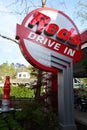 Reds Drive In restaurant at Dollywood theme park in Sevierville, Tennessee Royalty Free Stock Photo