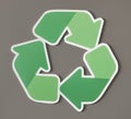 Reduce reuse recycle symbol icon Royalty Free Stock Photo