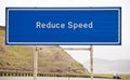 Reduce speed Royalty Free Stock Photo