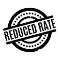 Reduced Rate rubber stamp Royalty Free Stock Photo