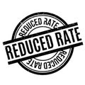 Reduced Rate rubber stamp Royalty Free Stock Photo