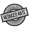 Reduced Rate rubber stamp Royalty Free Stock Photo