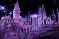 A reduced size of Hogwarts School of Witchcraft and Wizardry castle, The Making of Harry Potter, WB Studio