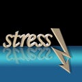 Reduced stress vector Royalty Free Stock Photo