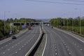 Reduced Traffic Flow M1 Nottinghamshire