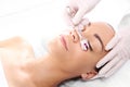 Reduction of wrinkles around the eyes, Mesotherapy microneedle