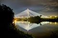 Redzinski bridge in Wroclaw, Poland