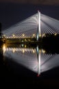 Redzinski bridge in Wroclaw, Poland Royalty Free Stock Photo