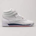 Reebok High white, blue and red sneaker