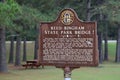 Reed Bingham State Park Historical Marker
