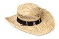 Reed western hat Royalty Free Stock Photo