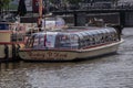 Reederij Kooij Canal Cruise Boat At Amsterdam The Netherlands 28-6-2022 Royalty Free Stock Photo