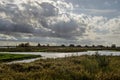 Clouds over a nature reserve