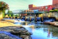 On The Reedy River In Greenville Royalty Free Stock Photo