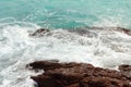 Reef on beach