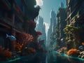 Reef Metropolis: The Subaquatic Cityscape