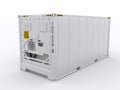 Reefer container Royalty Free Stock Photo