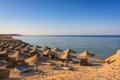 Reefs on Red sea beach resort Royalty Free Stock Photo