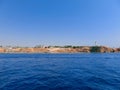 Reefs on Red sea beach resort in Egypt Royalty Free Stock Photo